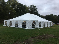 Pole Tent 40x60 white traditional